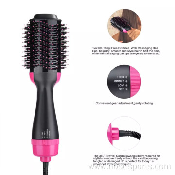 Styler Volumizer Hair Straightener Brush with comb